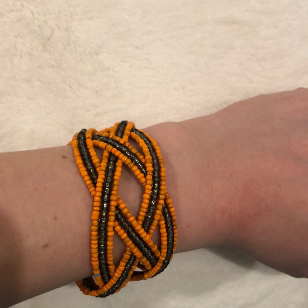 Spanish Beaded Handmade bracelet never worn.